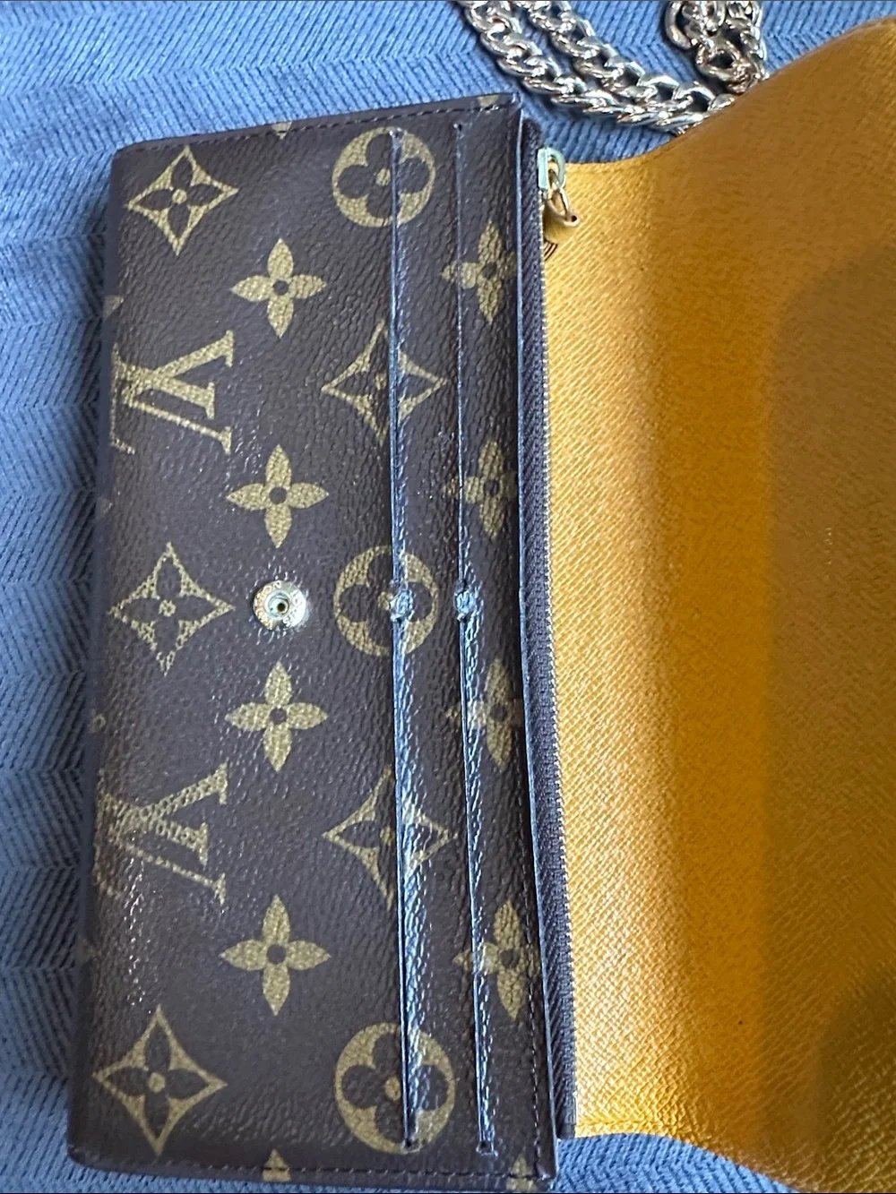 Louis Vuitton Monogram Canvas Emilie Wallet